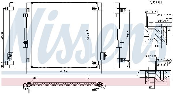 940688 Nissens AC Condenser