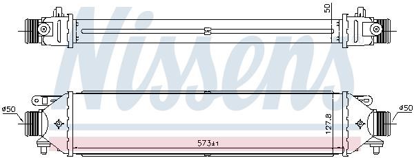 Nissens Intercooler, charger – price 409 PLN