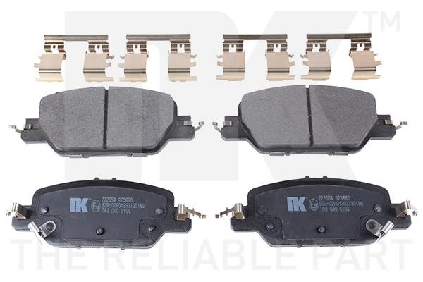 NK 222654 Brake Pad Set, disc brake 222654