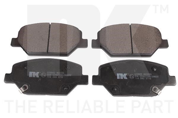 NK 223662 Brake Pad Set, disc brake 223662