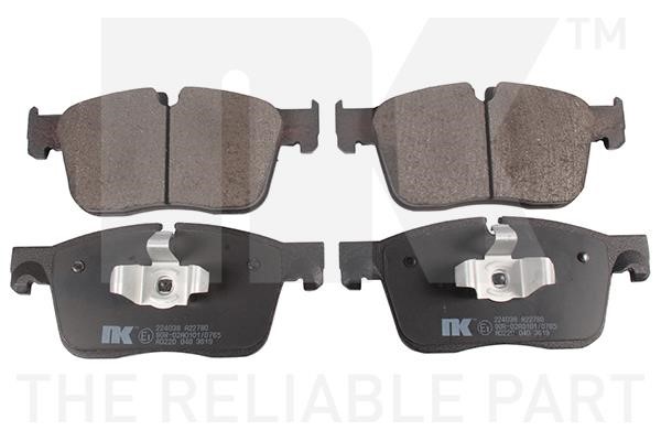 NK 224038 Brake Pad Set, disc brake 224038