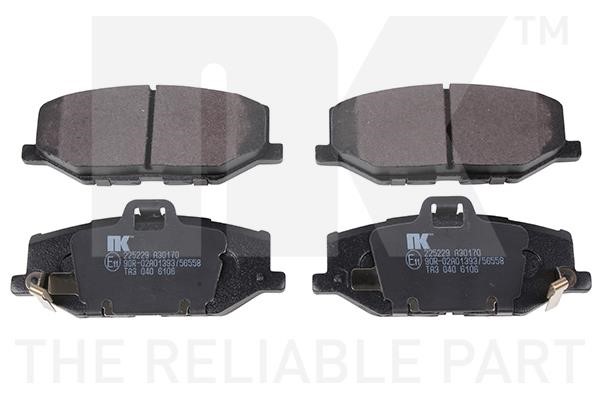 NK 225229 Brake Pad Set, disc brake 225229