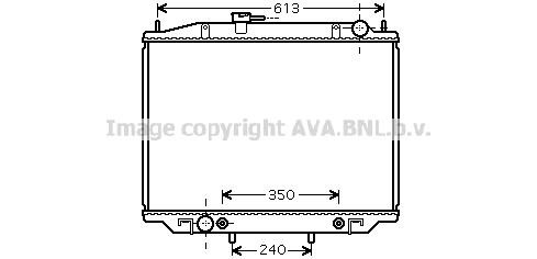 Prasco DNA2262 Radiator, engine cooling DNA2262