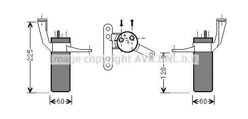 Prasco RTD442 Dryer, air conditioner RTD442