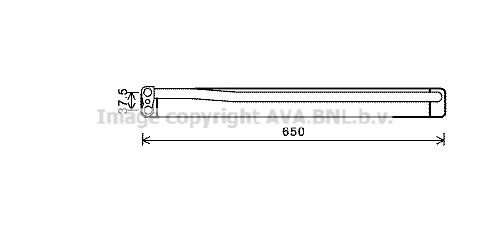 Prasco BW3394 Oil cooler BW3394