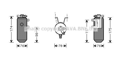 Prasco FDD333 Dryer, air conditioner FDD333