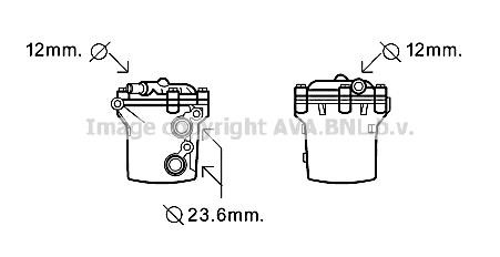 Prasco MS3541 Oil cooler MS3541