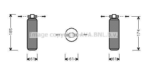 Prasco HDD116 Dryer, air conditioner HDD116