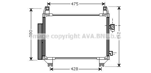 Prasco TOA5407D Cooler Module TOA5407D