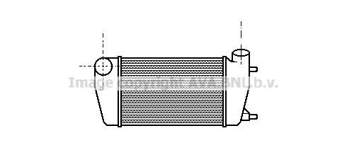 Prasco AL4006 Intercooler, charger AL4006