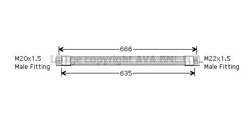 Prasco AU3190 Oil cooler AU3190