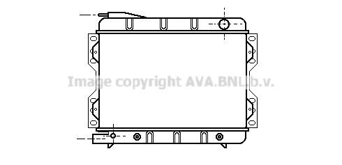 Prasco FD2029 Radiator, engine cooling FD2029