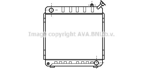 Prasco FT2032 Radiator, engine cooling FT2032