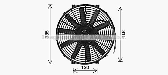 Prasco UV7508 Hub, engine cooling fan wheel UV7508