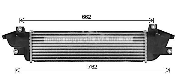 Prasco MT4282 Intercooler, charger MT4282