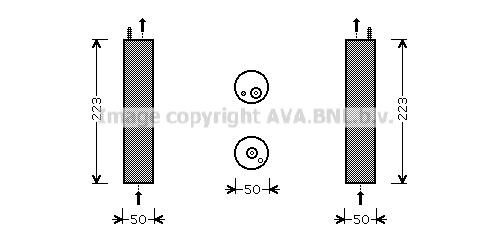 Prasco DWD057 Dryer, air conditioner DWD057