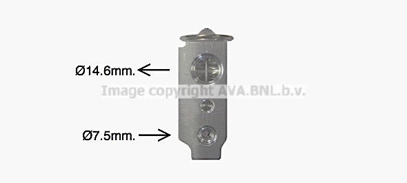 Prasco HY1583 Air conditioner expansion valve HY1583