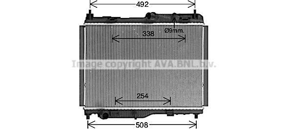 Prasco FD2681 Radiator, engine cooling FD2681