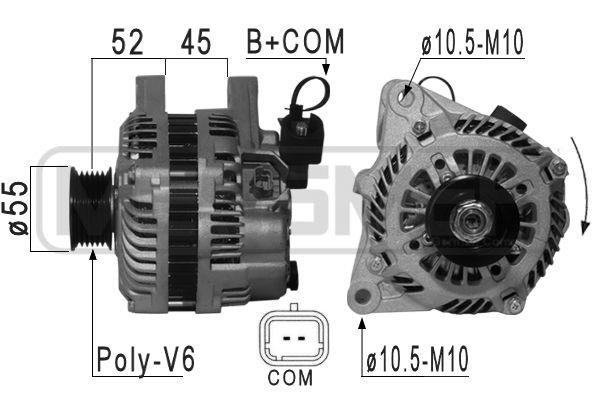 Messmer 210864 Alternator 210864