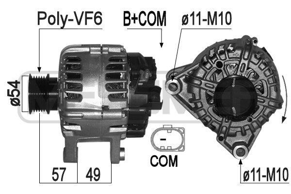 Messmer 209317 Alternator 209317