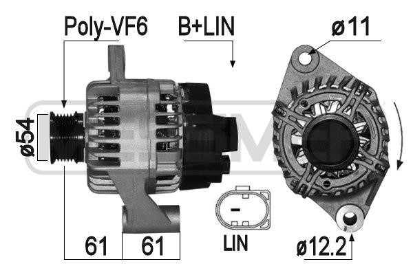 Messmer 209334 Alternator 209334