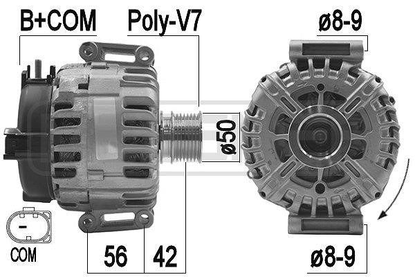 Messmer 209278 Alternator 209278