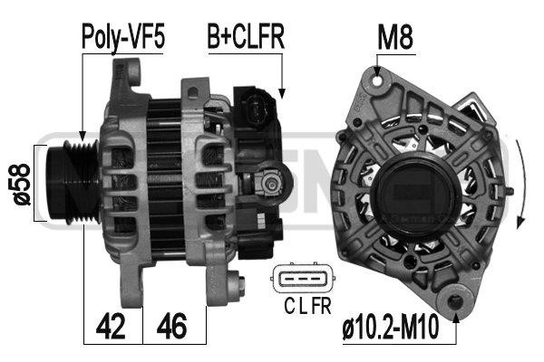 Messmer 209029 Alternator 209029