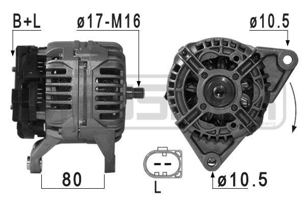 Messmer 209024 Alternator 209024