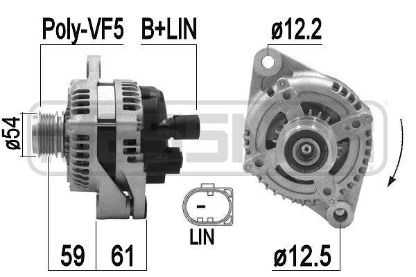 Messmer 209469 Alternator 209469