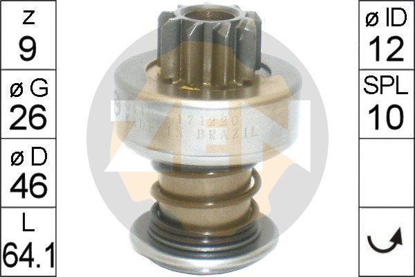 Messmer ZN0442 Freewheel gear, starter ZN0442