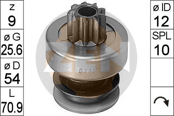 Messmer ZN0228 Freewheel gear, starter ZN0228