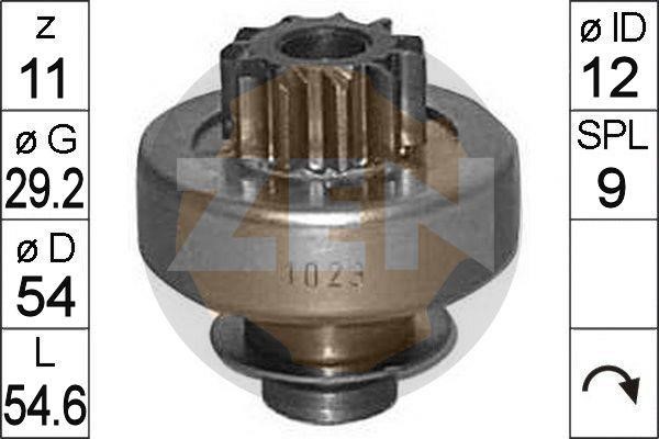 Messmer ZN1023 Freewheel gear, starter ZN1023