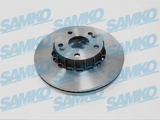 Samko R1221V Front brake disc ventilated R1221V