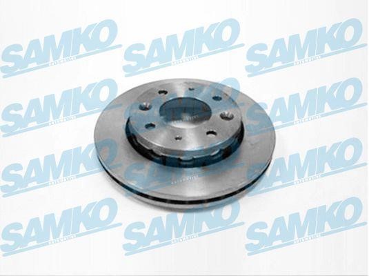 Samko M5791V Front brake disc ventilated M5791V