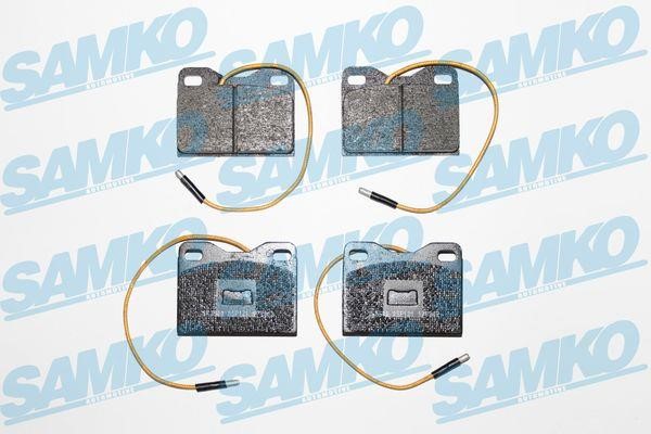 Samko 5SP121 Brake Pad Set, disc brake 5SP121