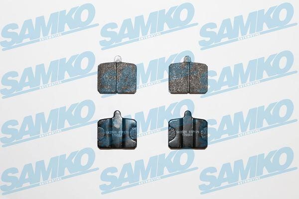 Samko 5SP170 Brake Pad Set, disc brake 5SP170