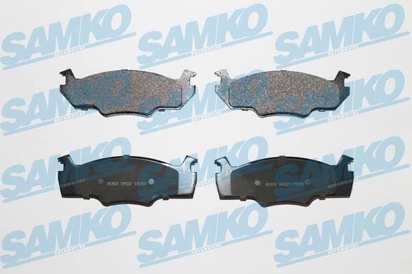 Samko 5SP227 Brake Pad Set, disc brake 5SP227