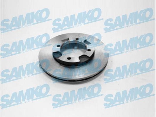 Samko M1411V Front brake disc ventilated M1411V