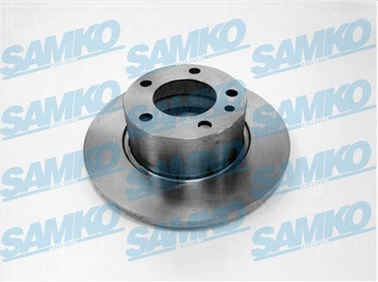 Samko B2091P Unventilated front brake disc B2091P