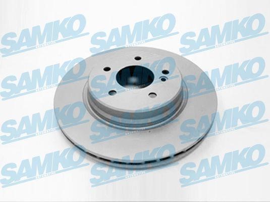 Samko M2033V Rear ventilated brake disc M2033V
