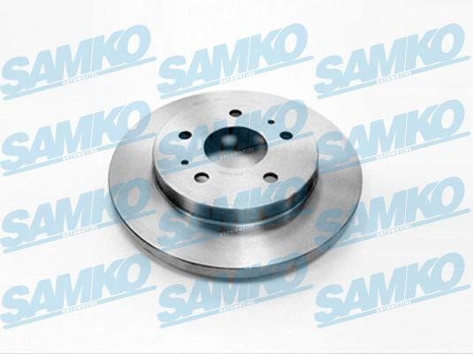 Samko T2035P Unventilated front brake disc T2035P