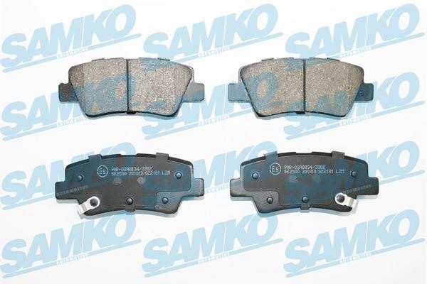 Samko 5SP2181 Brake Pad Set, disc brake 5SP2181