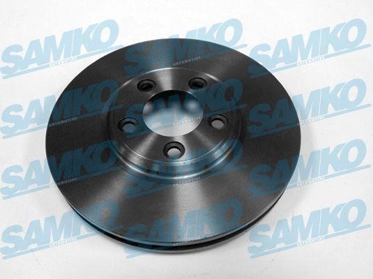 Samko J1001V Front brake disc ventilated J1001V