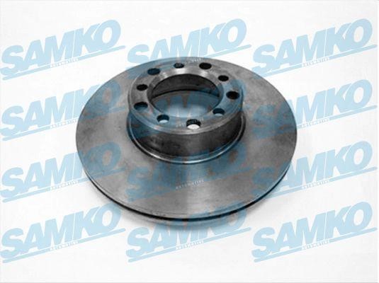 Samko M2061V Front brake disc ventilated M2061V