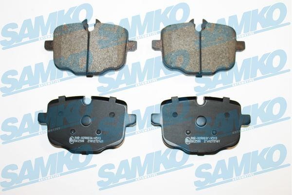 Samko 5SP2161 Brake Pad Set, disc brake 5SP2161