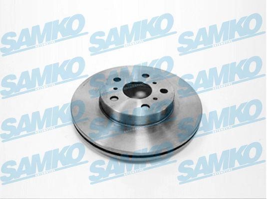 Samko T2471V Front brake disc ventilated T2471V