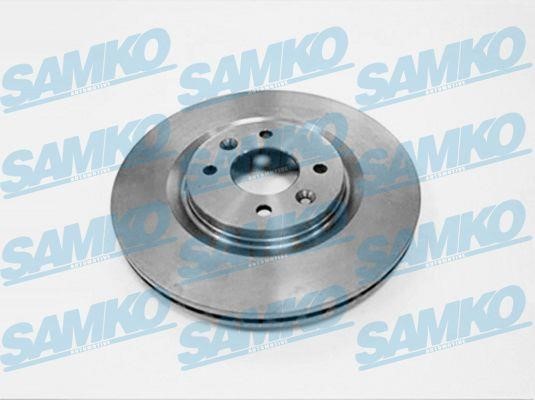 Samko R1263V Front brake disc ventilated R1263V