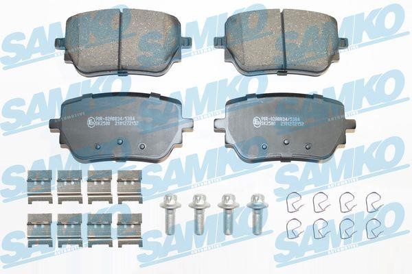 Samko 5SP2152K Brake Pad Set, disc brake 5SP2152K