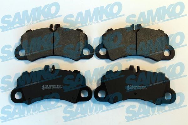 Samko 5SP2189 Brake Pad Set, disc brake 5SP2189