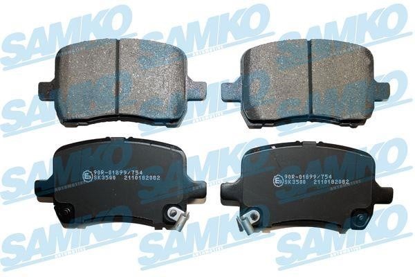 Samko 5SP2082 Brake Pad Set, disc brake 5SP2082